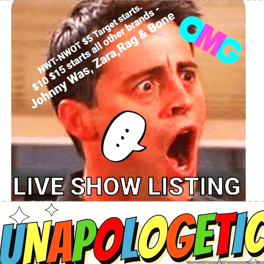 TODAY@1PM EST- LIVE SHOW LISTING-LIKE TO BE NOTIFIED